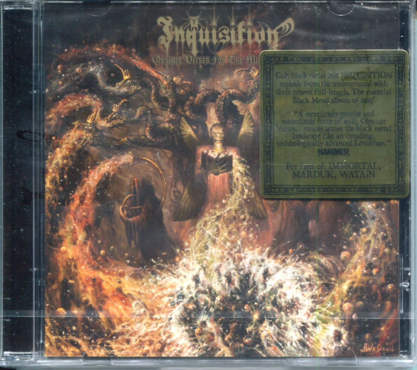 INQUISITION "Obscure Verses For The Multiverse" 2LP In Leather Sleeve