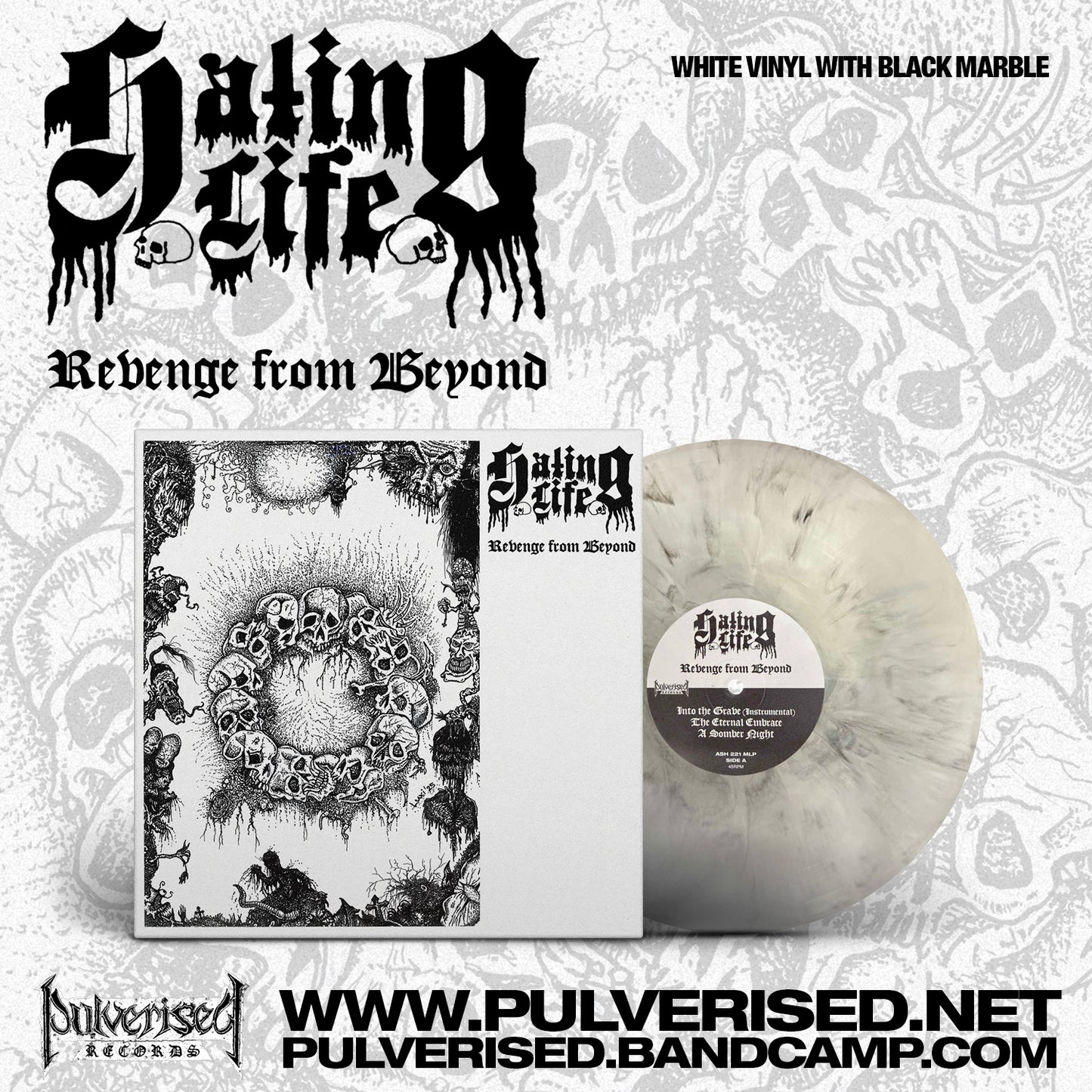 HATING LIFE "Revenge From Beyond" 12" Mini LP