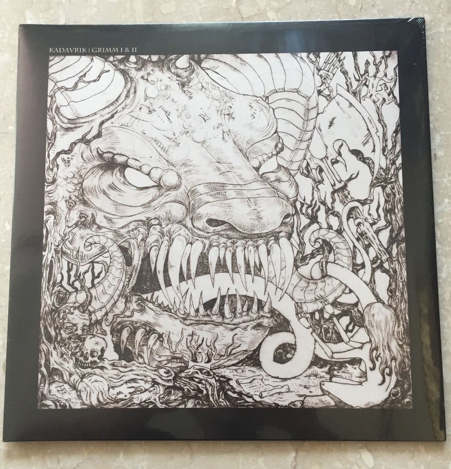 KADAVRIK "Grim I & II" Gatefold LP