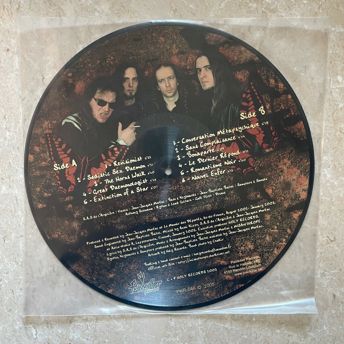 MISANTHROPE "Sadistic Sex Daemon" Picture LP