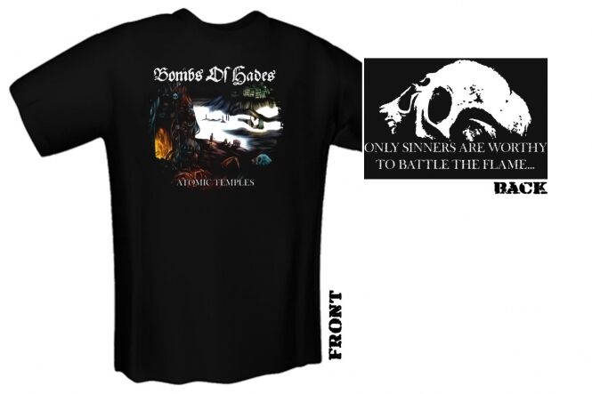 BOMBS OF HADES "Atomic Temples" T-Shirt