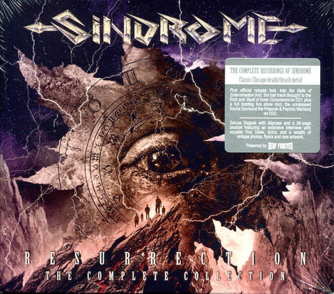 SINDROME "Resurrection - The Complete Collection" Digipak Double CD