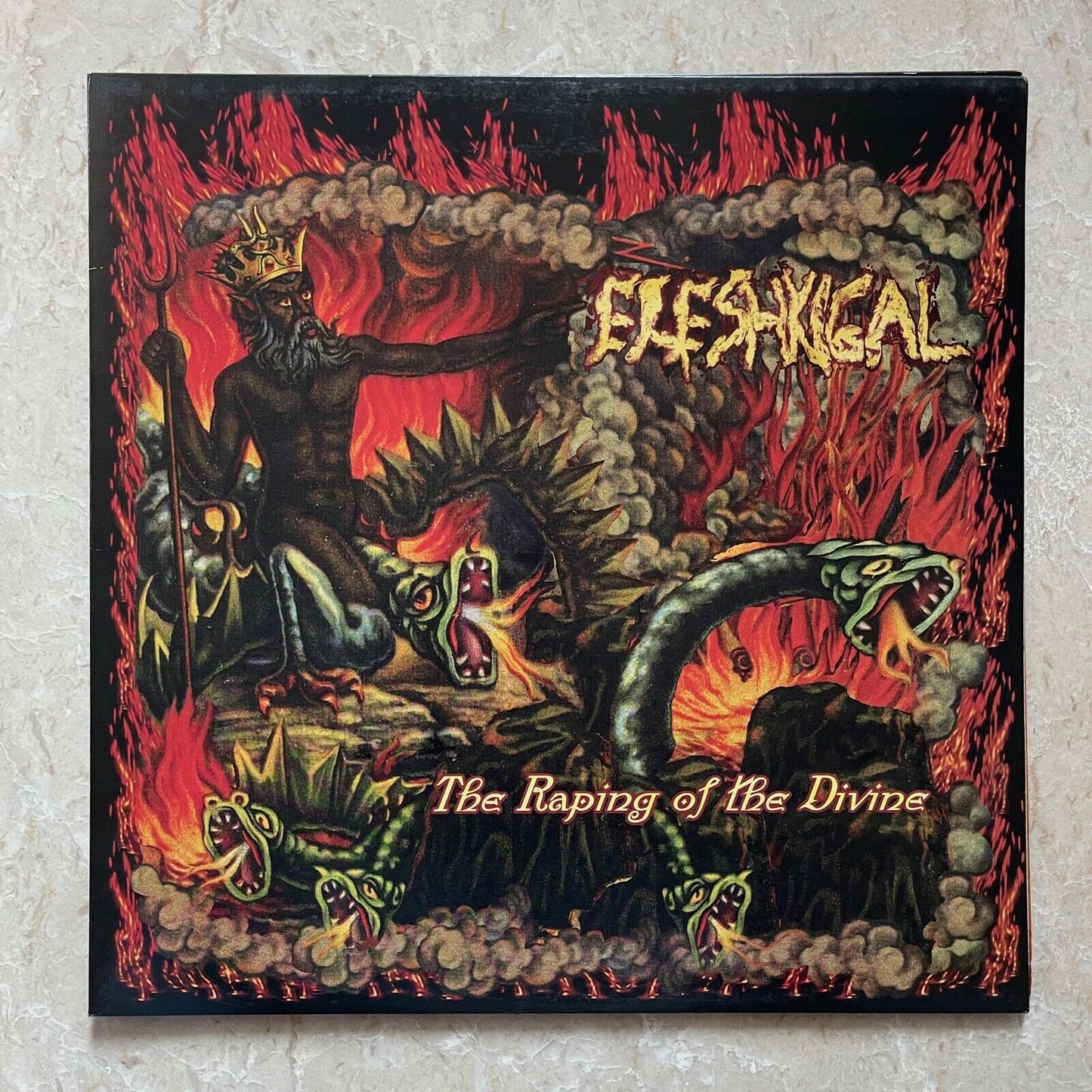 ERESHKIGAL "The Raping Of The Divine" Gatefold LP