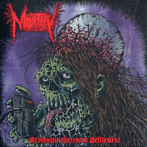 MORTIFY "Grotesque Buzzsaw Defilement" Gatefold Papersleeve CD