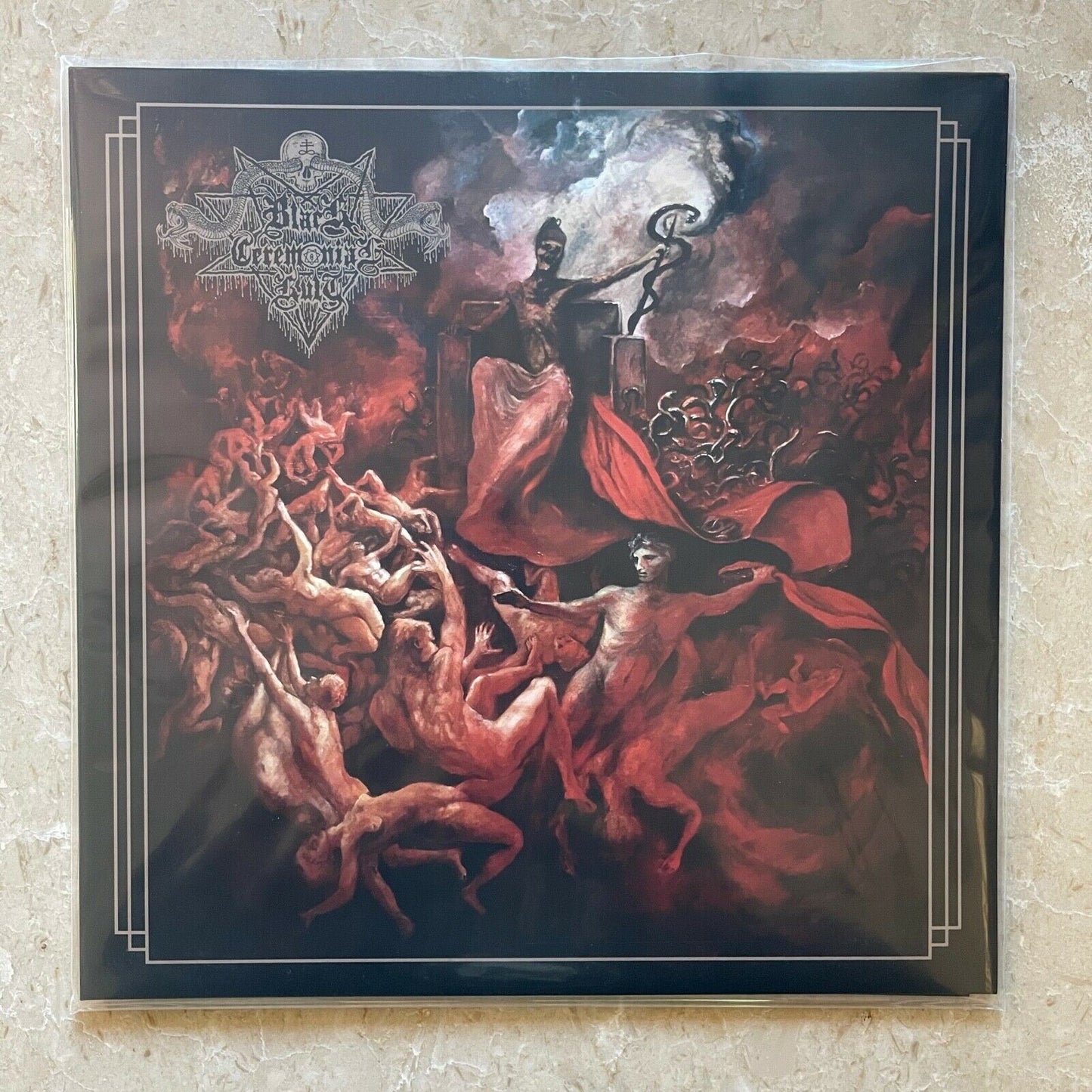 BLACK CEREMONIAL KULT "Crowned In Chaos" LP