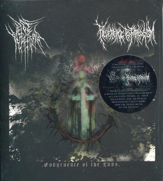 PESTILENGTH / REVERENCE TO PAROXYSM "Congruence Of The Ends" Digipak Mini CD