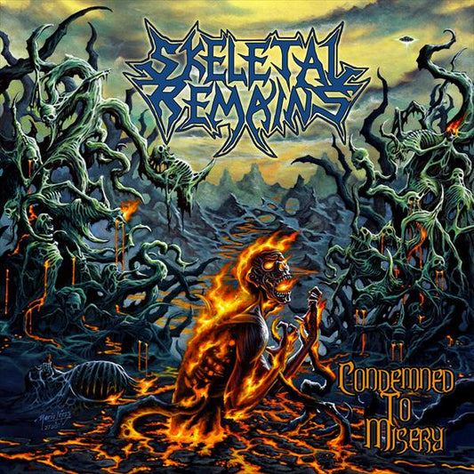 SKELETAL REMAINS "Condemned To Misery" Gatefold LP