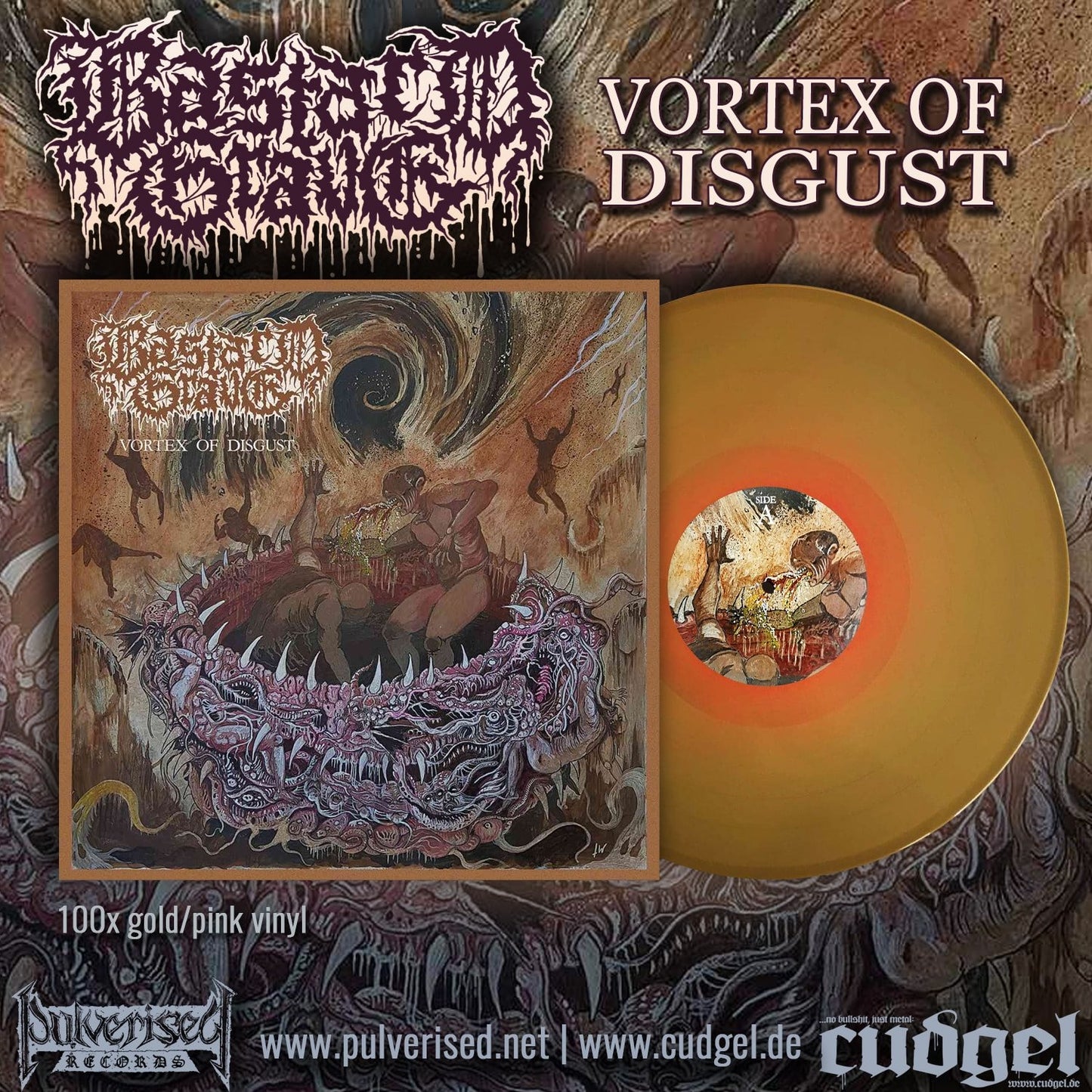 BASTARD GRAVE "Vortex Of Disgust" LP