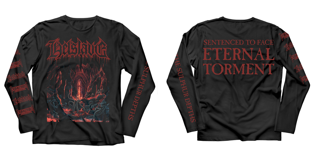 HELSLAVE "From The Sulphur Depths" Longsleeve T-Shirt