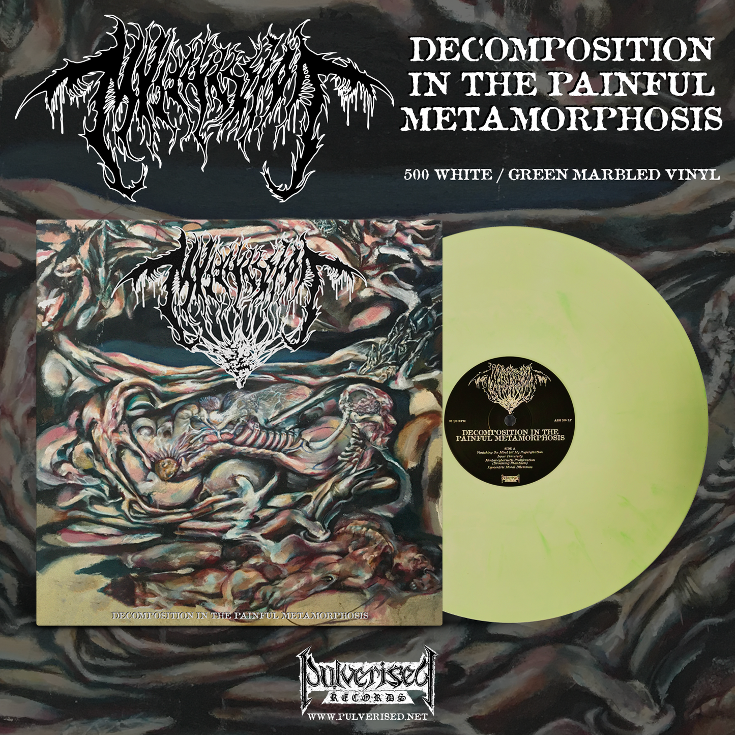 MVLTIFISSION "Decomposition In The Painful Metamorphosis" LP