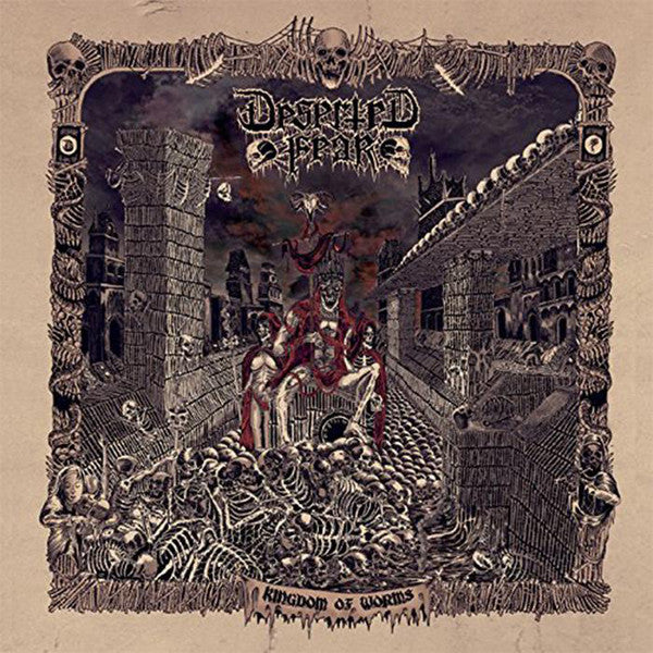 DESERTED FEAR "Kingdom Of Worms" LP