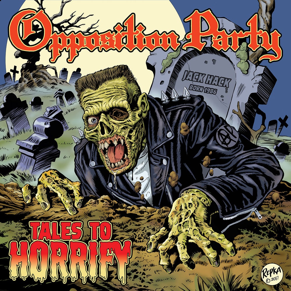 OPPOSITION PARTY "Tales To Horrify" Gatefold 7" EP