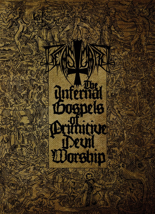 BEASTCRAFT "The Infernal Gospels Of Primitive Devil Worship" A5 Digibook CD + DVD