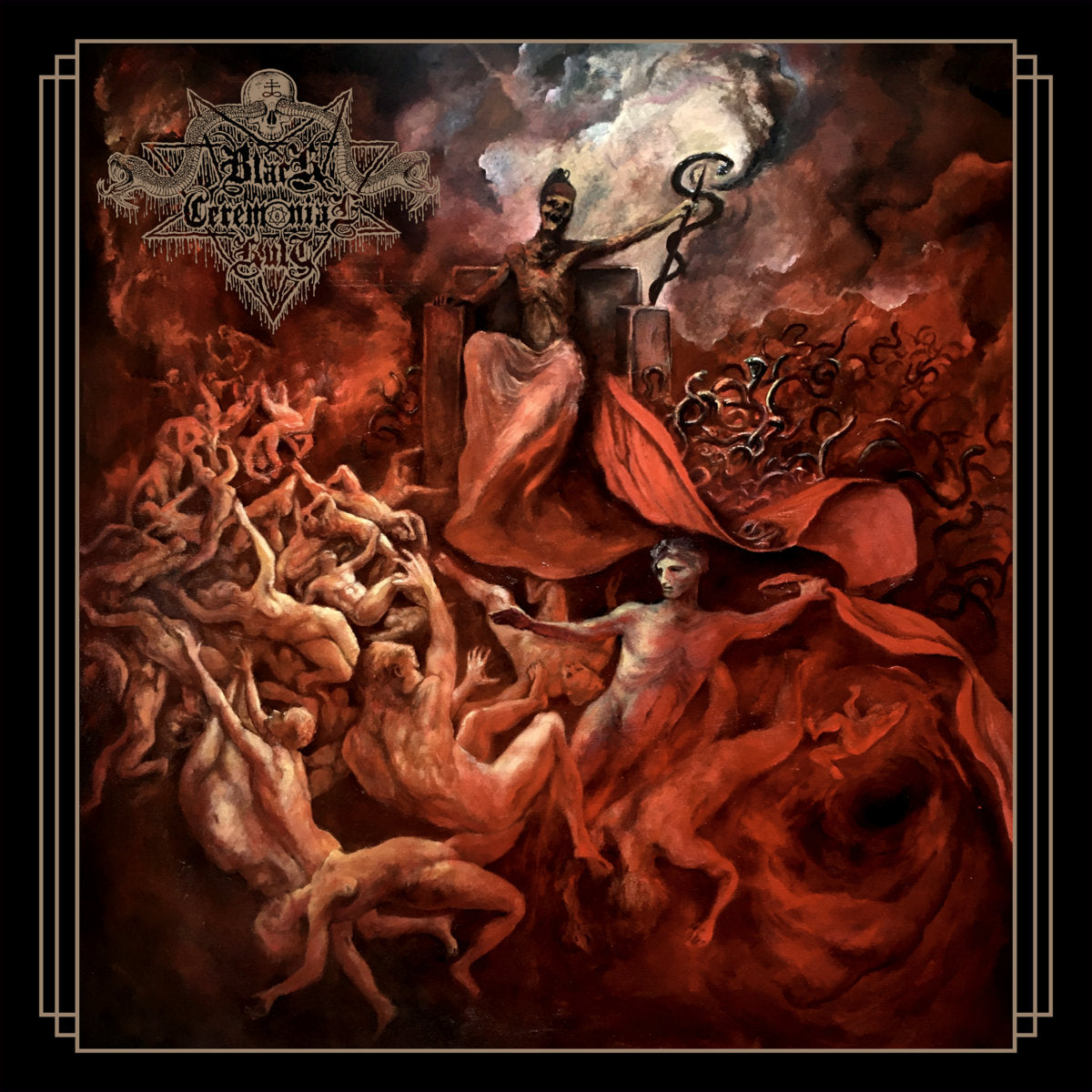 BLACK CEREMONIAL KULT "Crowned In Chaos" LP