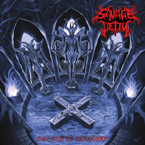 SAVAGE DEITY "Decade Of Savagery" LP