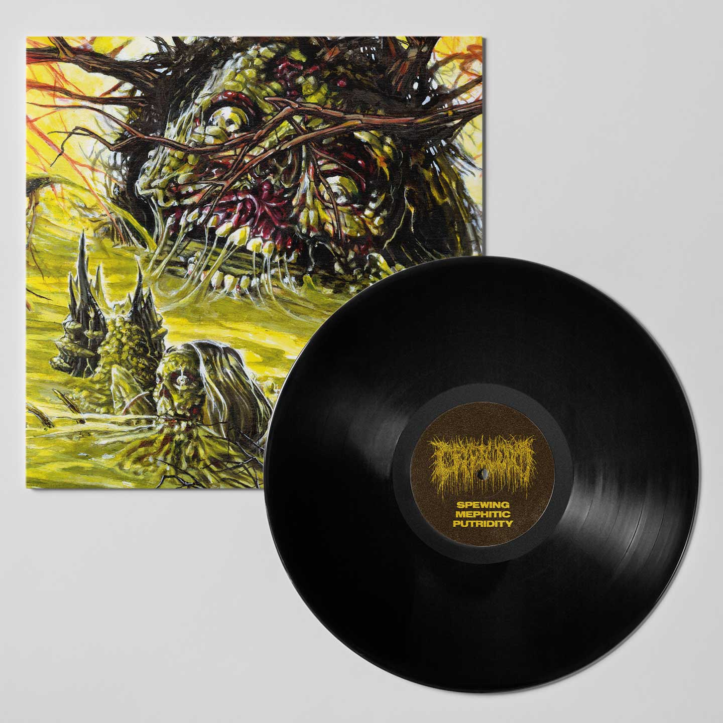 CRYPTWORM "Spewing Mephitic Putridity" Gatefold LP