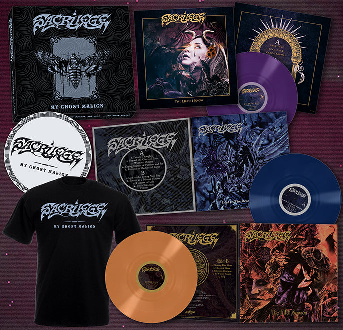 SACRILEGE "My Ghost Malign" 3LP Box Set