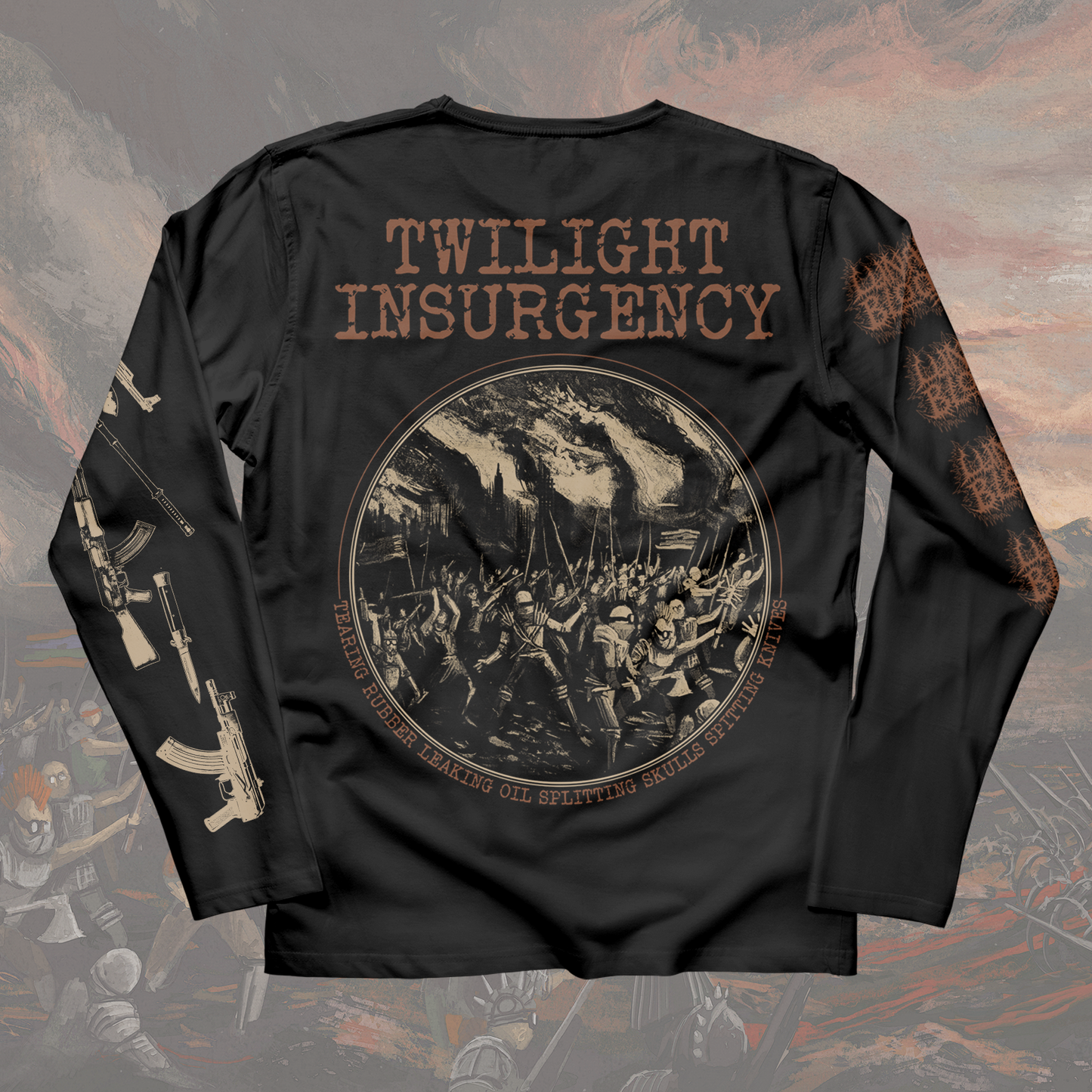 LUNAR BLOOD "Twilight Insurgency" Longsleeve T-Shirt