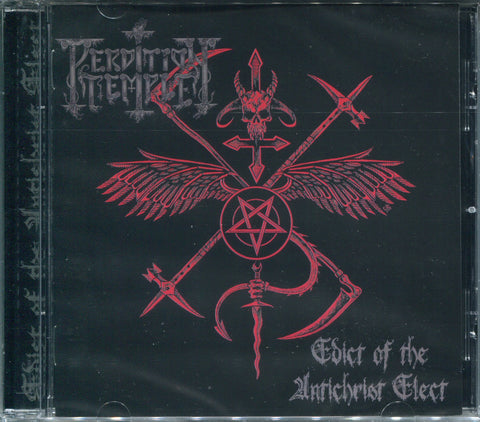 PERDITION TEMPLE "Edict Of The Antichrist Elect" CD