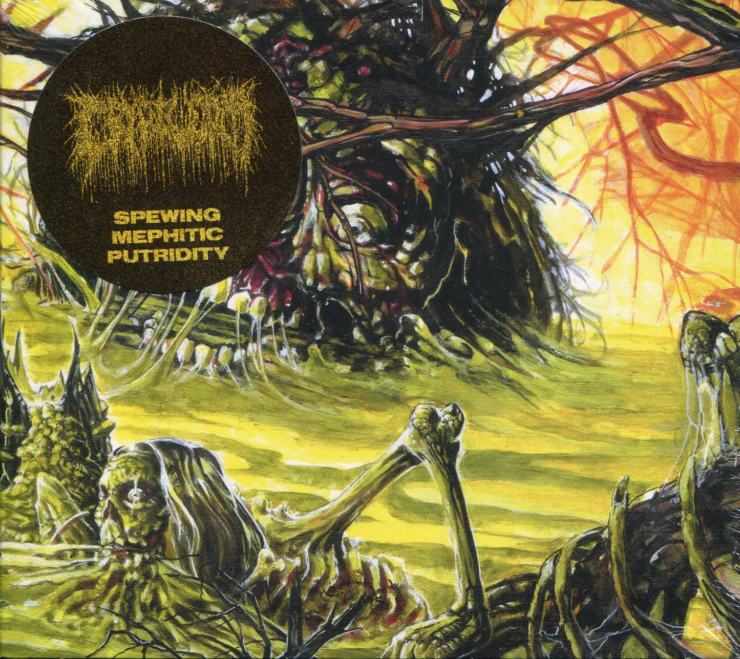 CRYPTWORM "Spewing Mephitic Putridity" CD