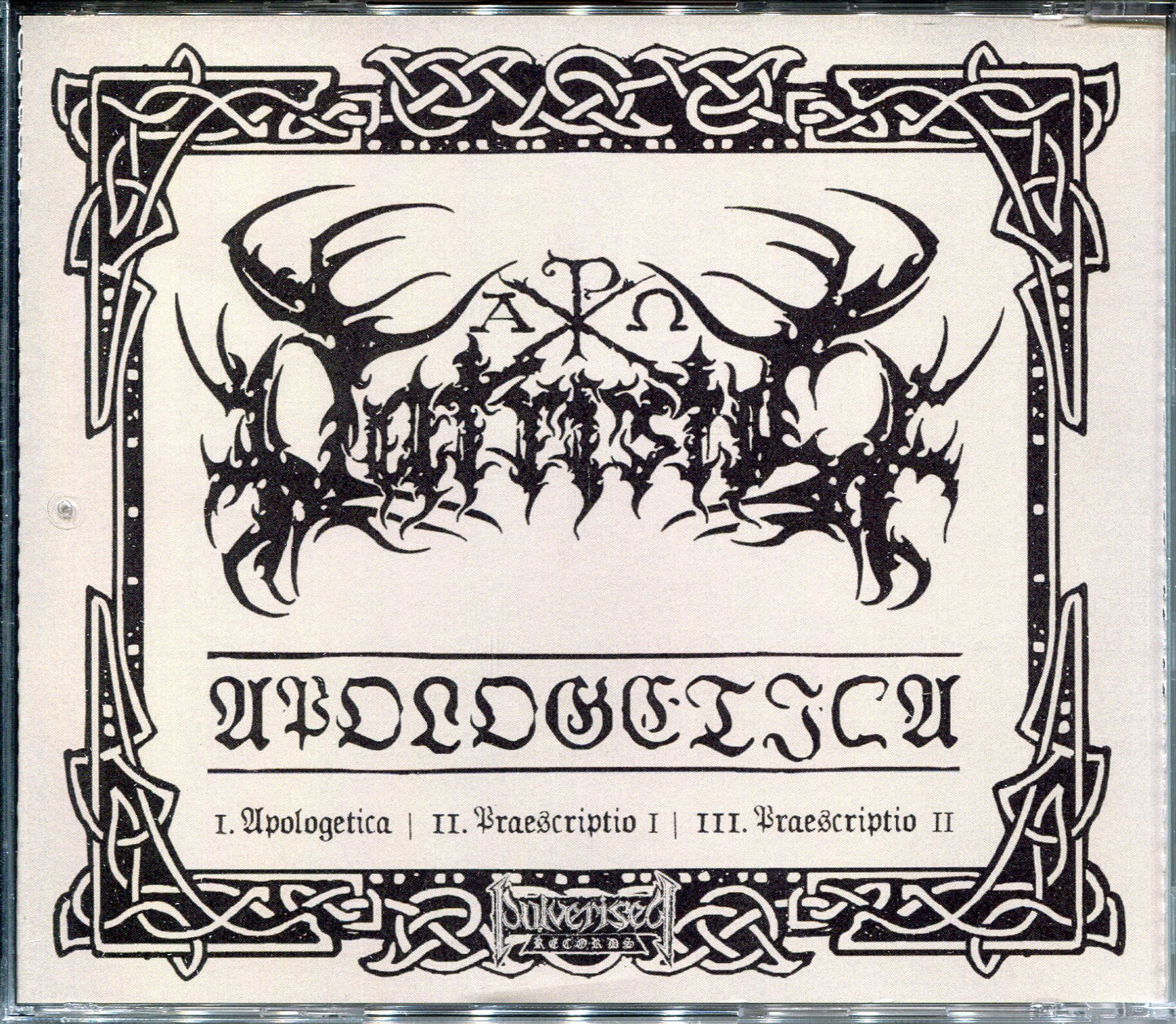 PATRISTIC "Apologetica" Mini CD