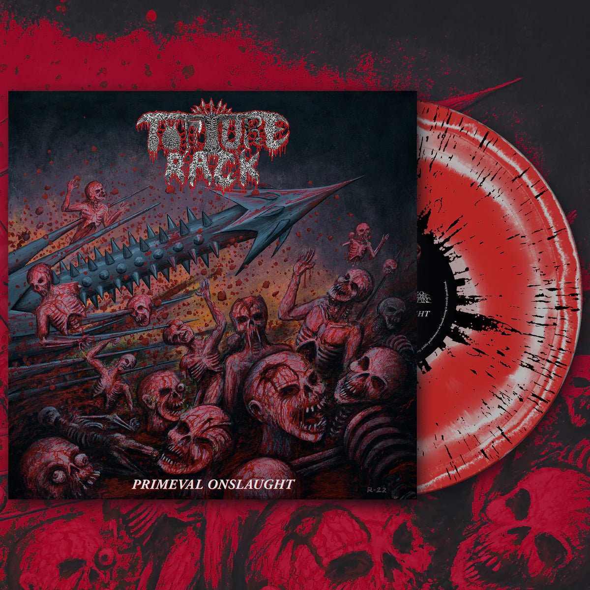 TORTURE RACK "Primeval Onslaught" LP
